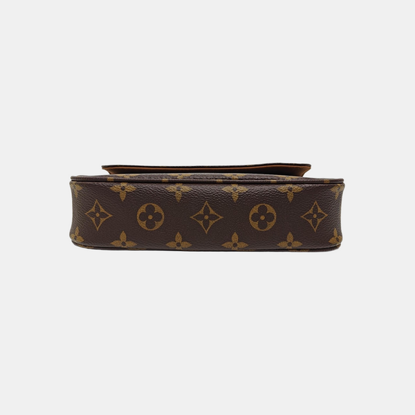 IVY Monogram Coated Canvas Brown
