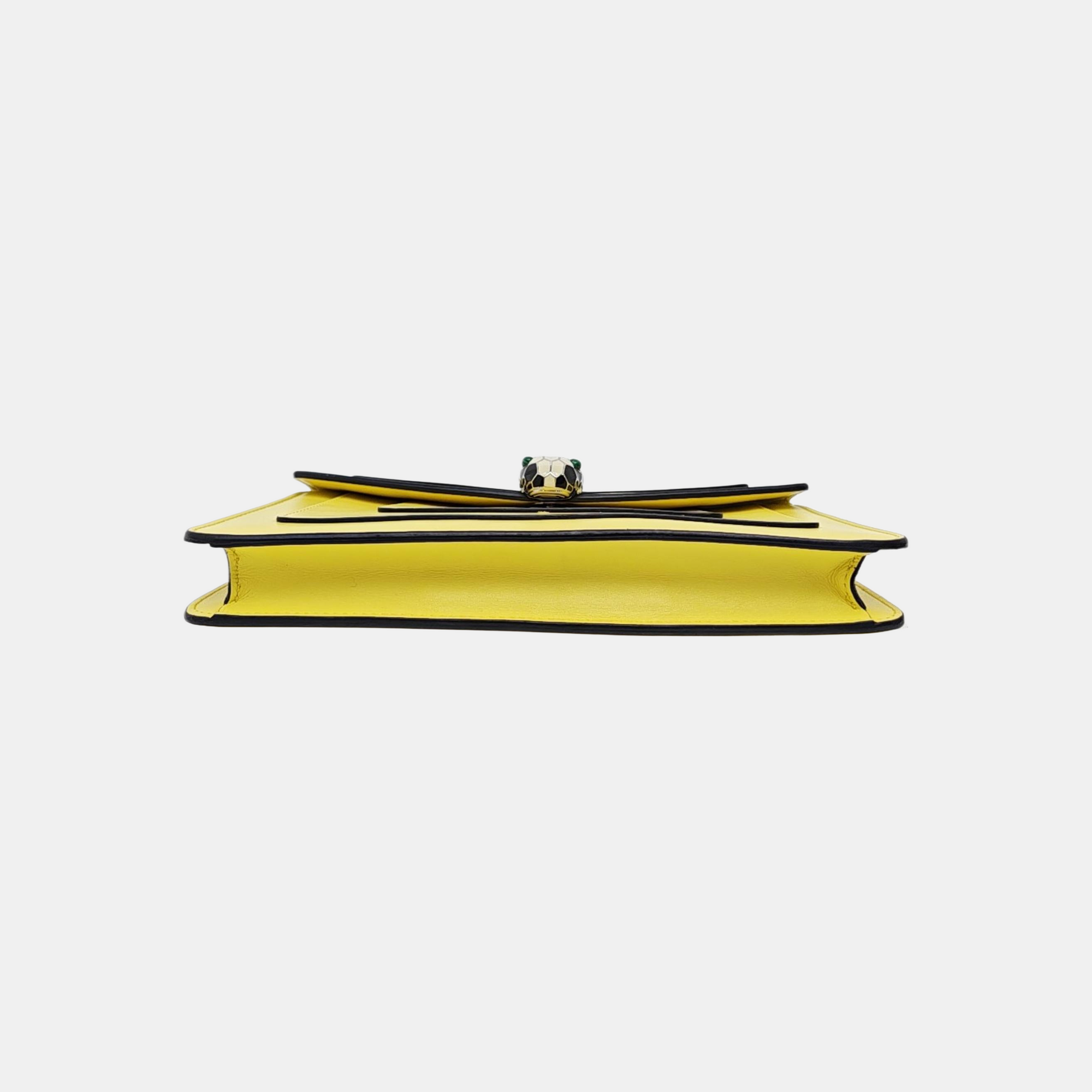 SERPENTI FOREVER Calfskin Yellow