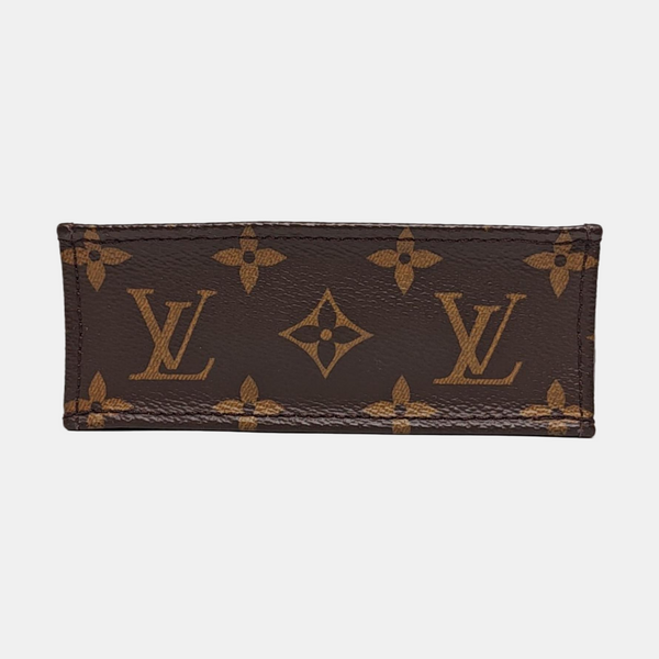 Authenticated pre-owned  SAC PLAT Mini Monogram Coated Canvas Brown - Tote Bag at Looply