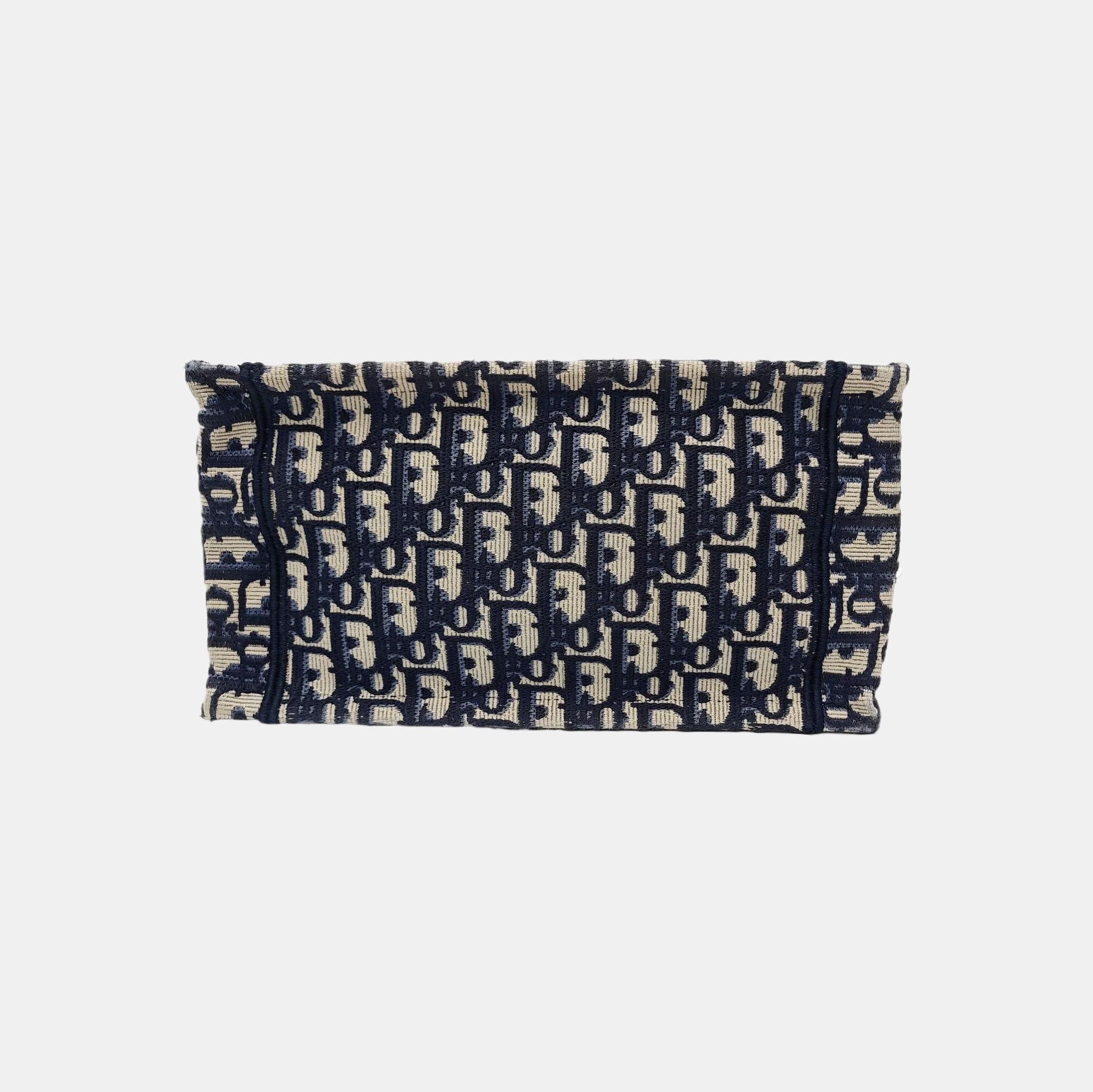 Book Tote Small Oblique Canvas Blue