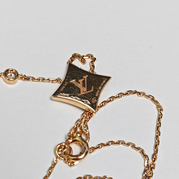 IDYLLE BLOSSOM 18k Gold Green Necklace