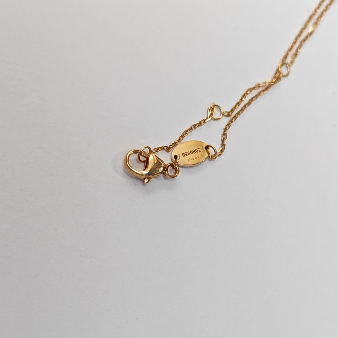 Jeux De Liens 18k Rose Gold Necklace