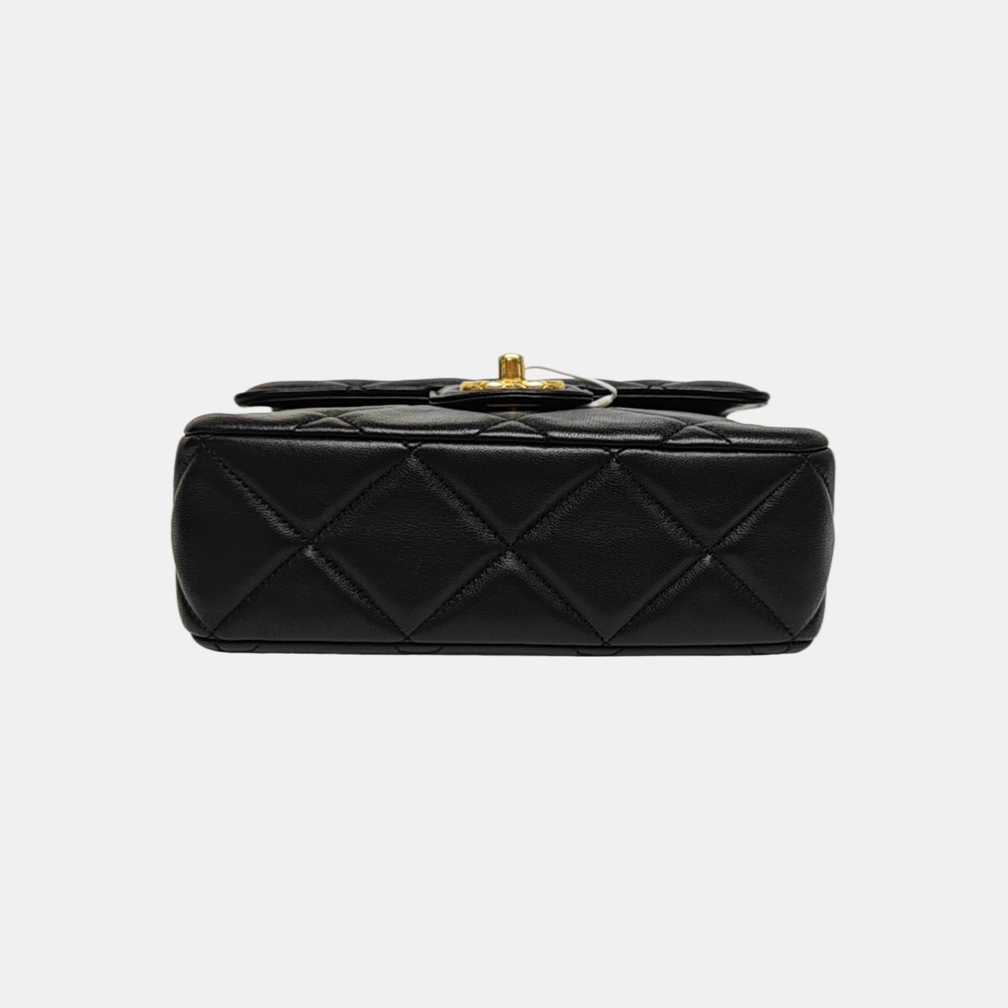 CLASSIC FLAP Mini Quilted Lambskin Black
