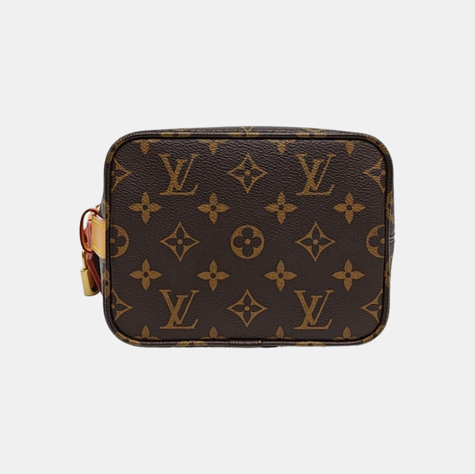 ALL IN Monogram Coated Canvas Brown