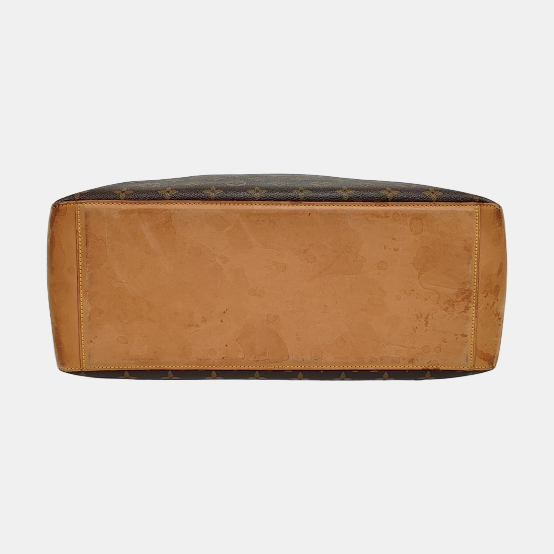 CABAS MEZZO Monogram Coated Canvas Brown