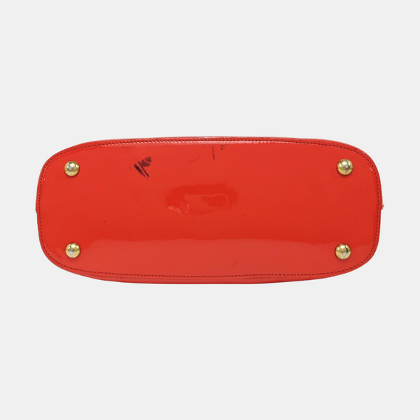 Bright Bit Patent Leather Red