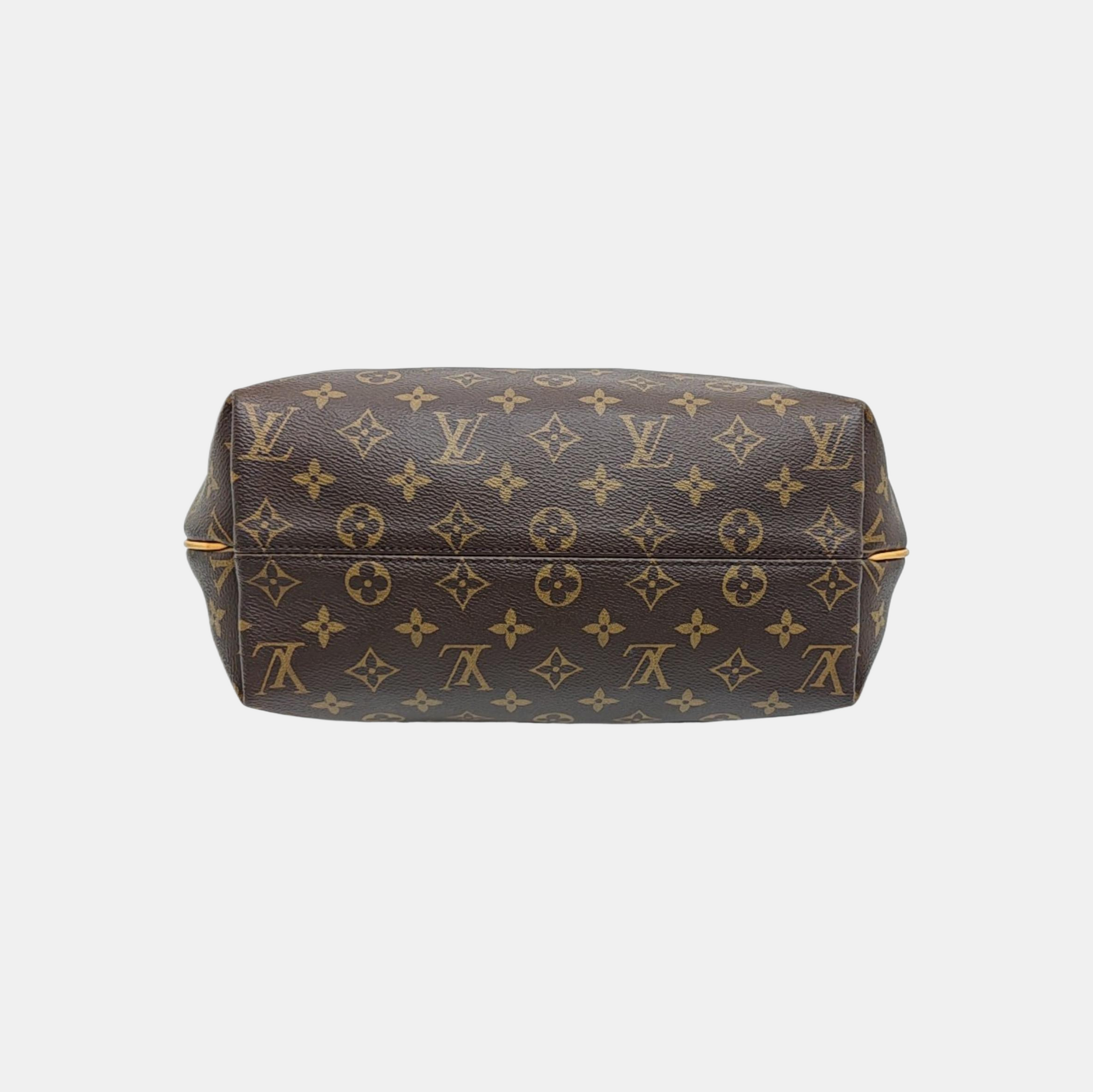 TURENNE PM Monogram Coated Canvas Brown