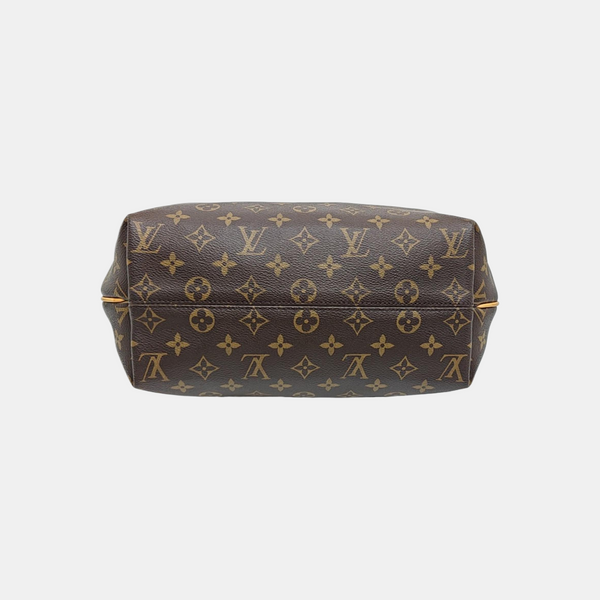 TURENNE PM Monogram Coated Canvas Brown