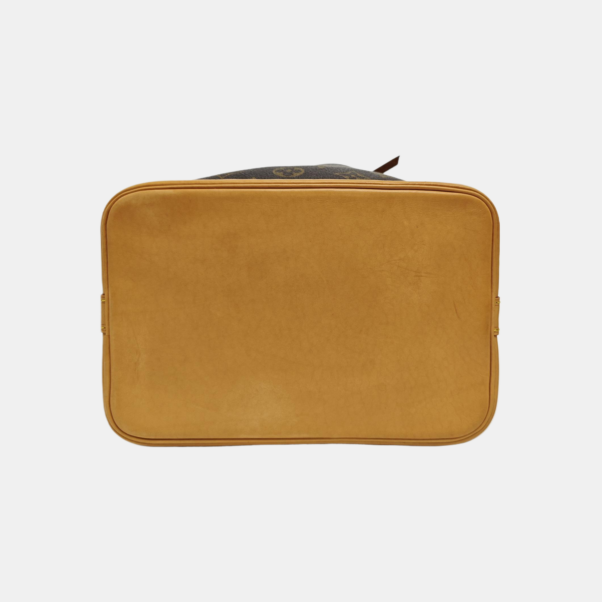 NOÉ BB Monogram Coated Canvas Brown