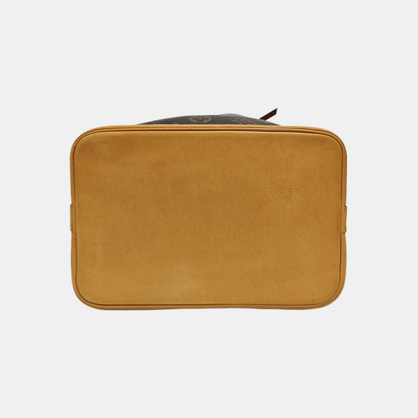 NOÉ BB Monogram Coated Canvas Brown