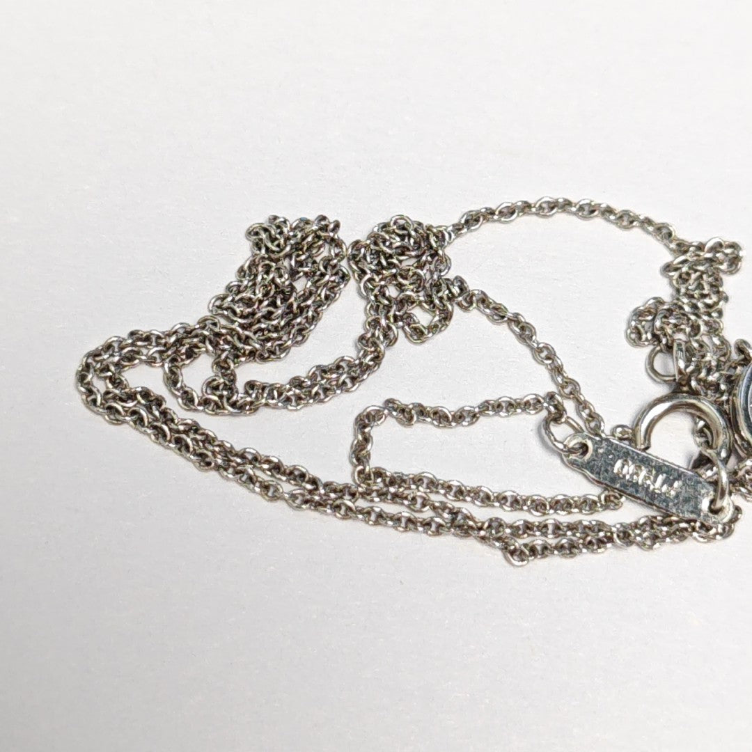Tiffany Circlet Platinum 950 Silver Necklace