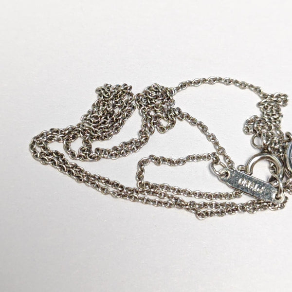 Tiffany Circlet Platinum 950 Silver Necklace