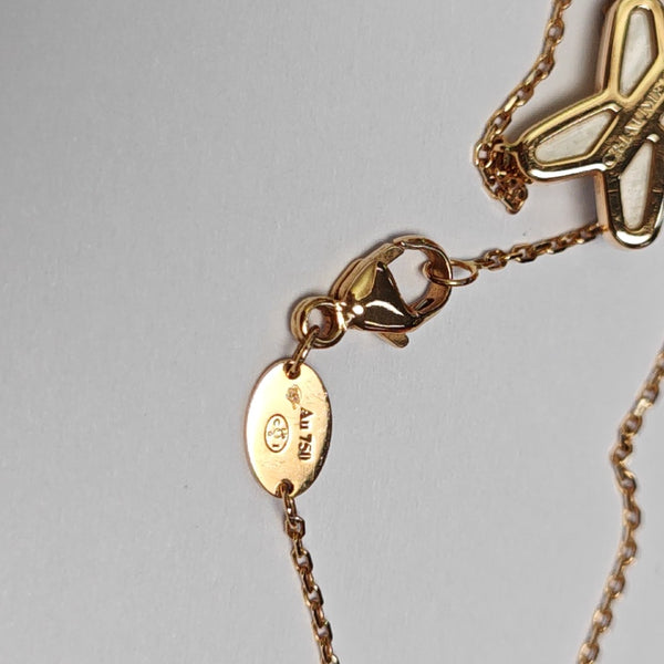 Jeux De Liens 18k Rose Gold Necklace