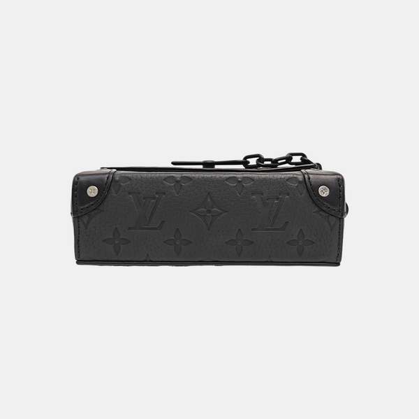 SOFT TRUNK Mini Monogram Calfskin Black