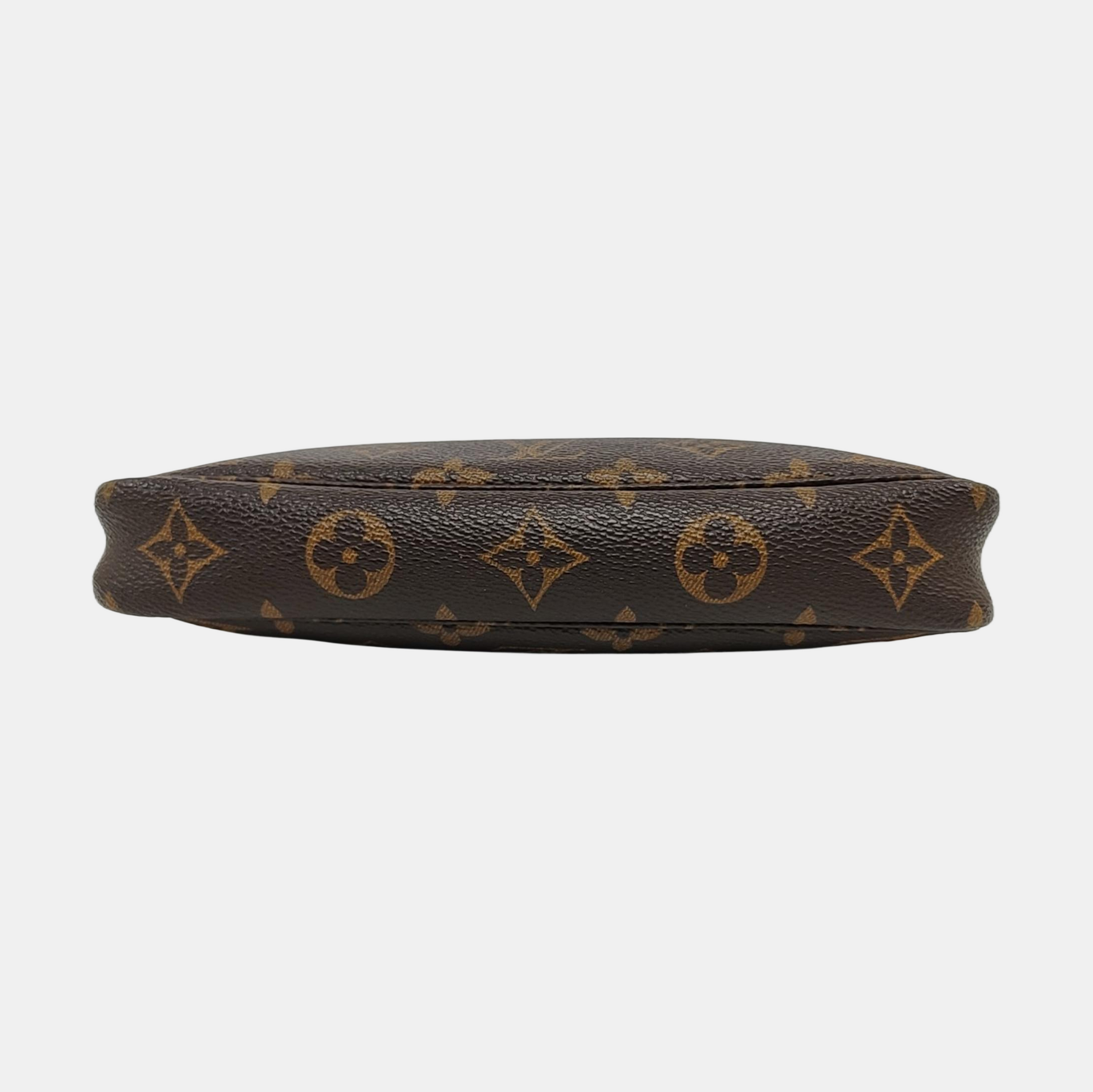 ACCESSOIRES Monogram Coated Canvas Brown