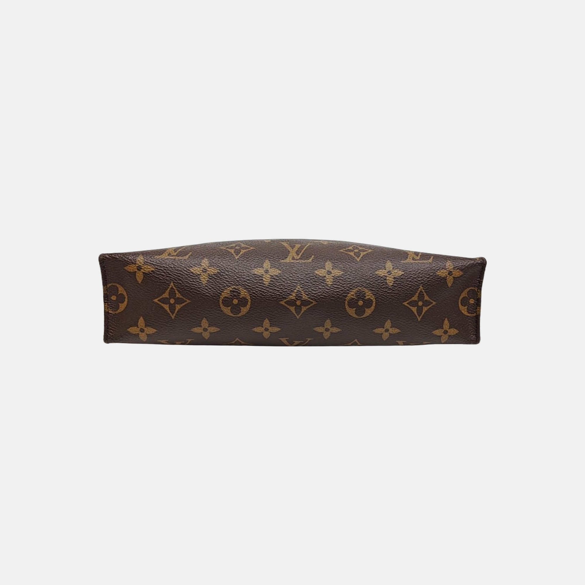 TOILET POCKET 26 Monogram Coated Canvas Brown