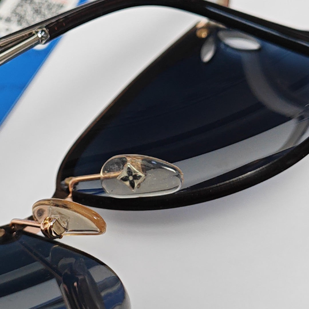 Metal Sunglasses Blue