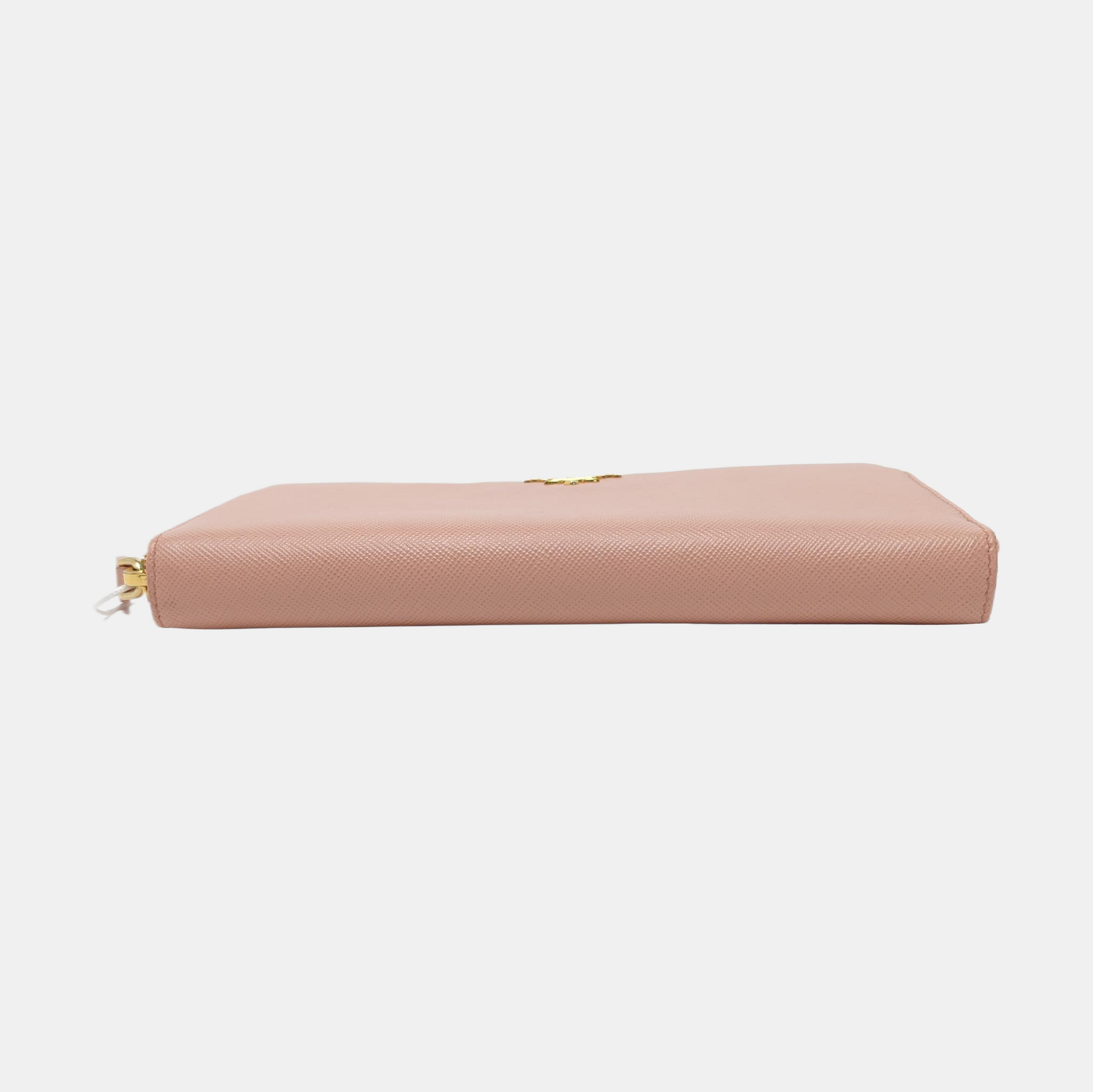 Saffiano Calfskin Wallet Pink