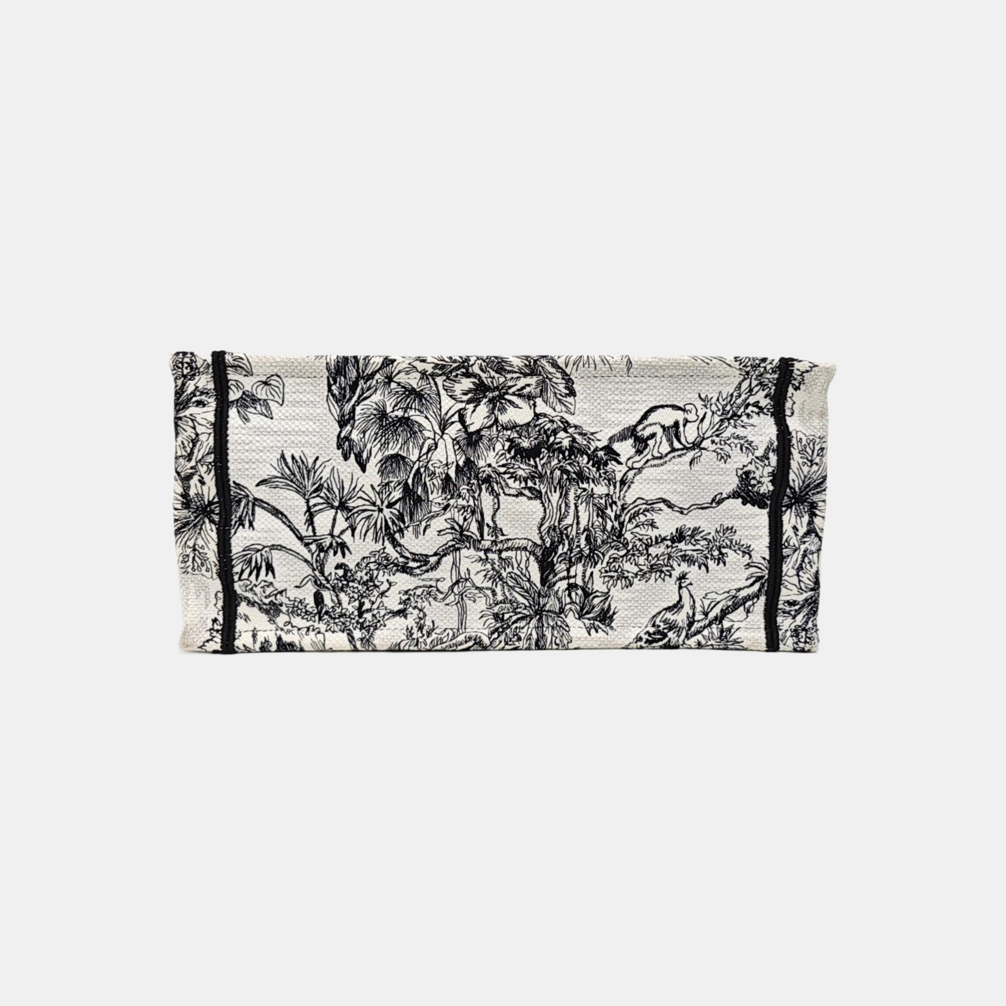 Book Tote Medium Fabric White