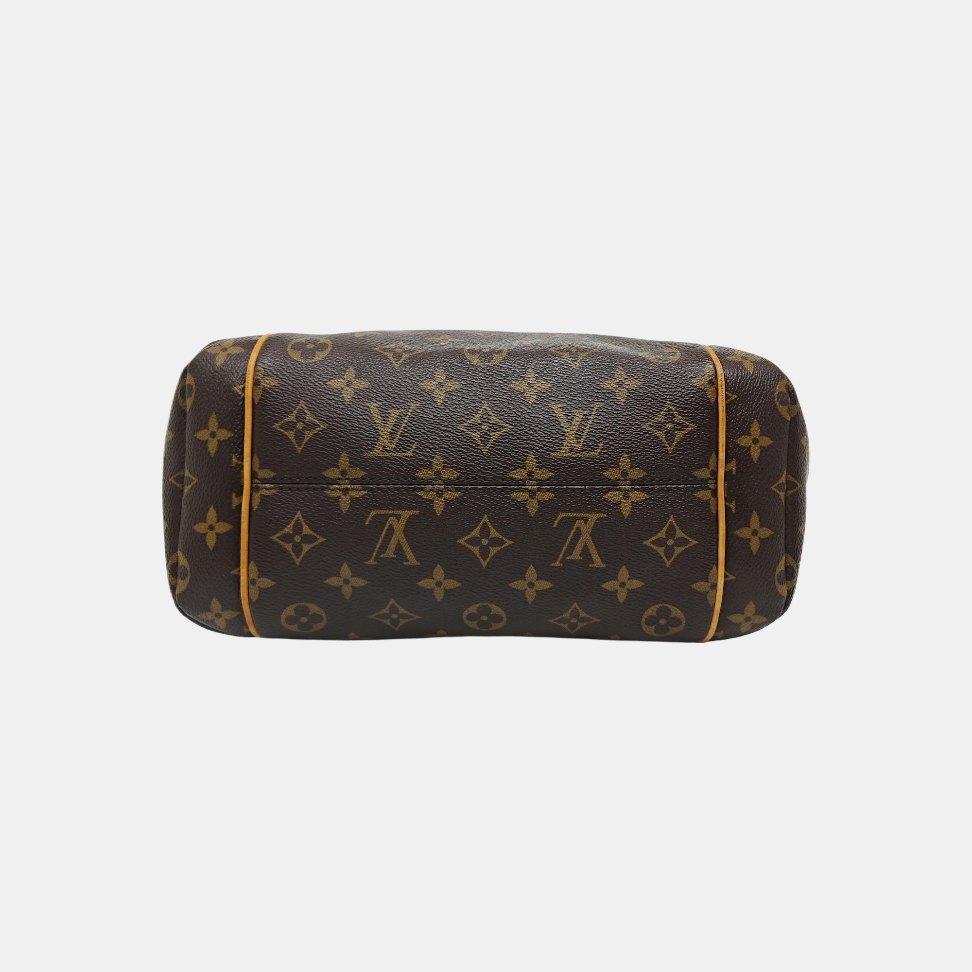 TOTALLY PM Monogram Coated Canvas Brown