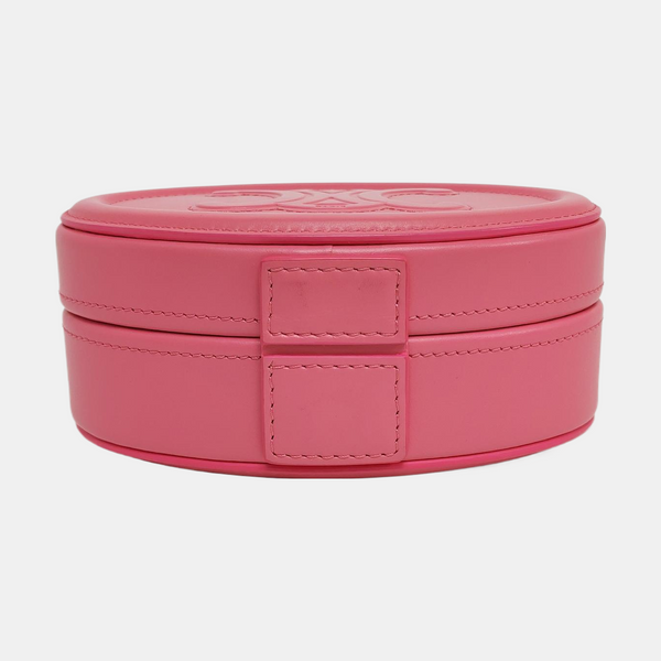 Authenticated pre-owned  TRIOMPHE Calfskin Pink - Top Handle Bag at Looply