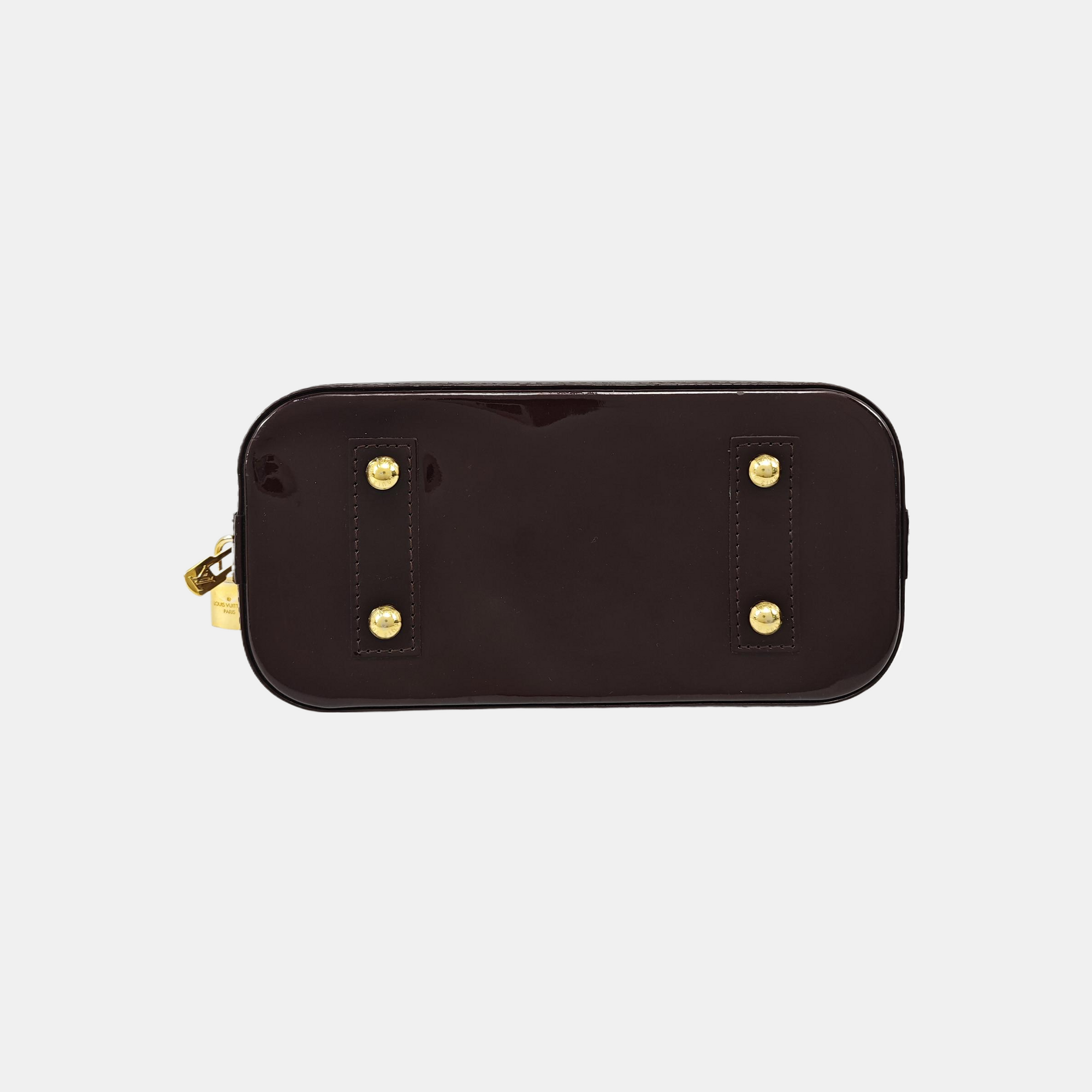 ALMA BB Monogram Calfskin Red