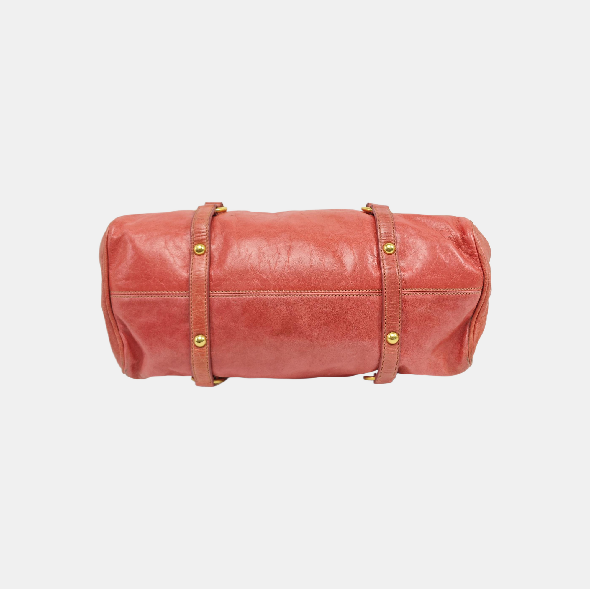 Bow Calfskin Red