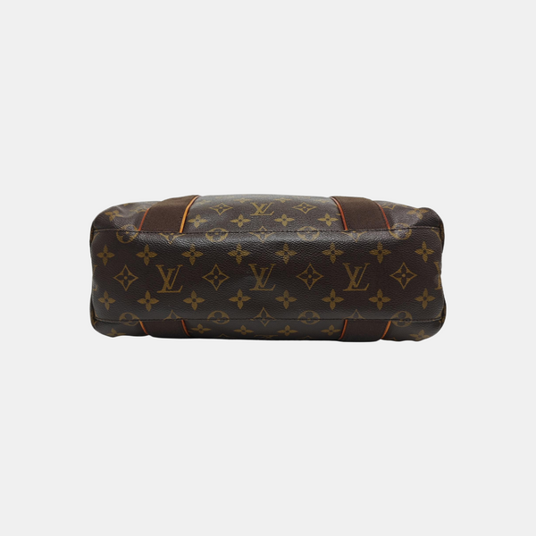 VINTAGE BEAUBOURG Monogram Coated Canvas Brown