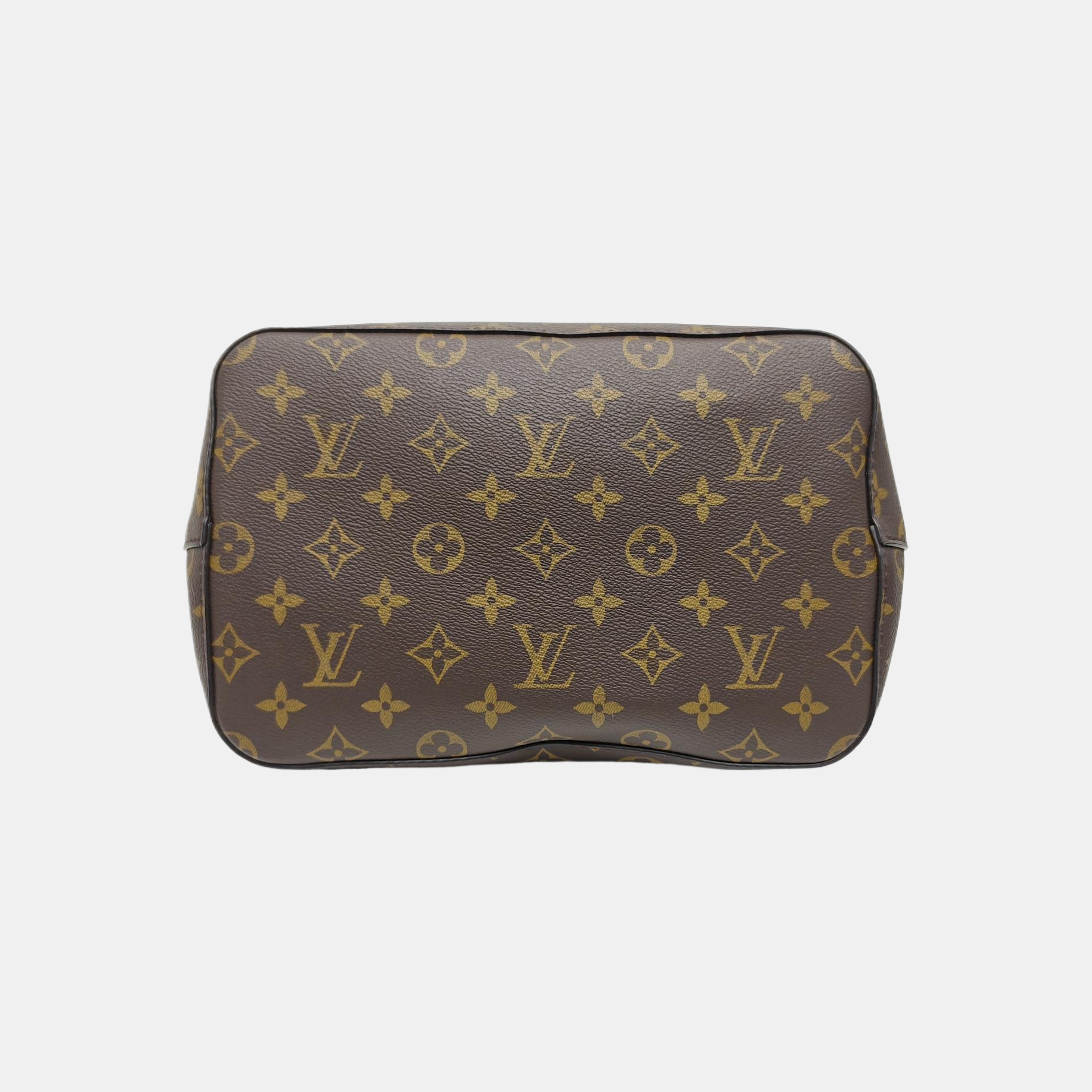 NÉONOÉ MM Monogram Coated Canvas Brown
