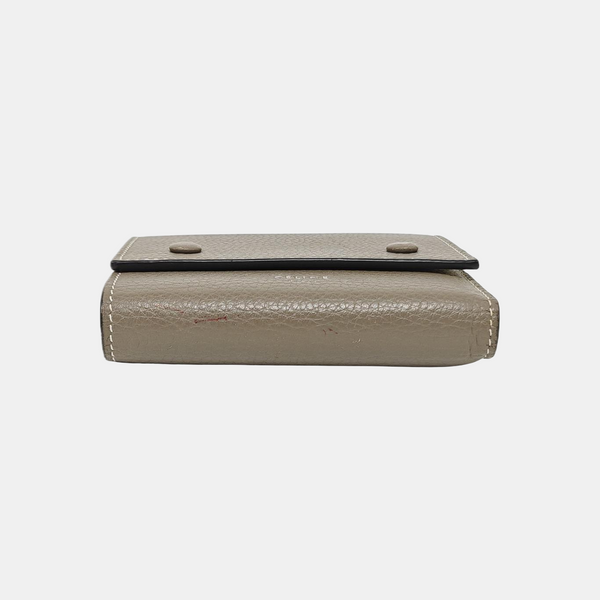 Calfskin Wallet Gray