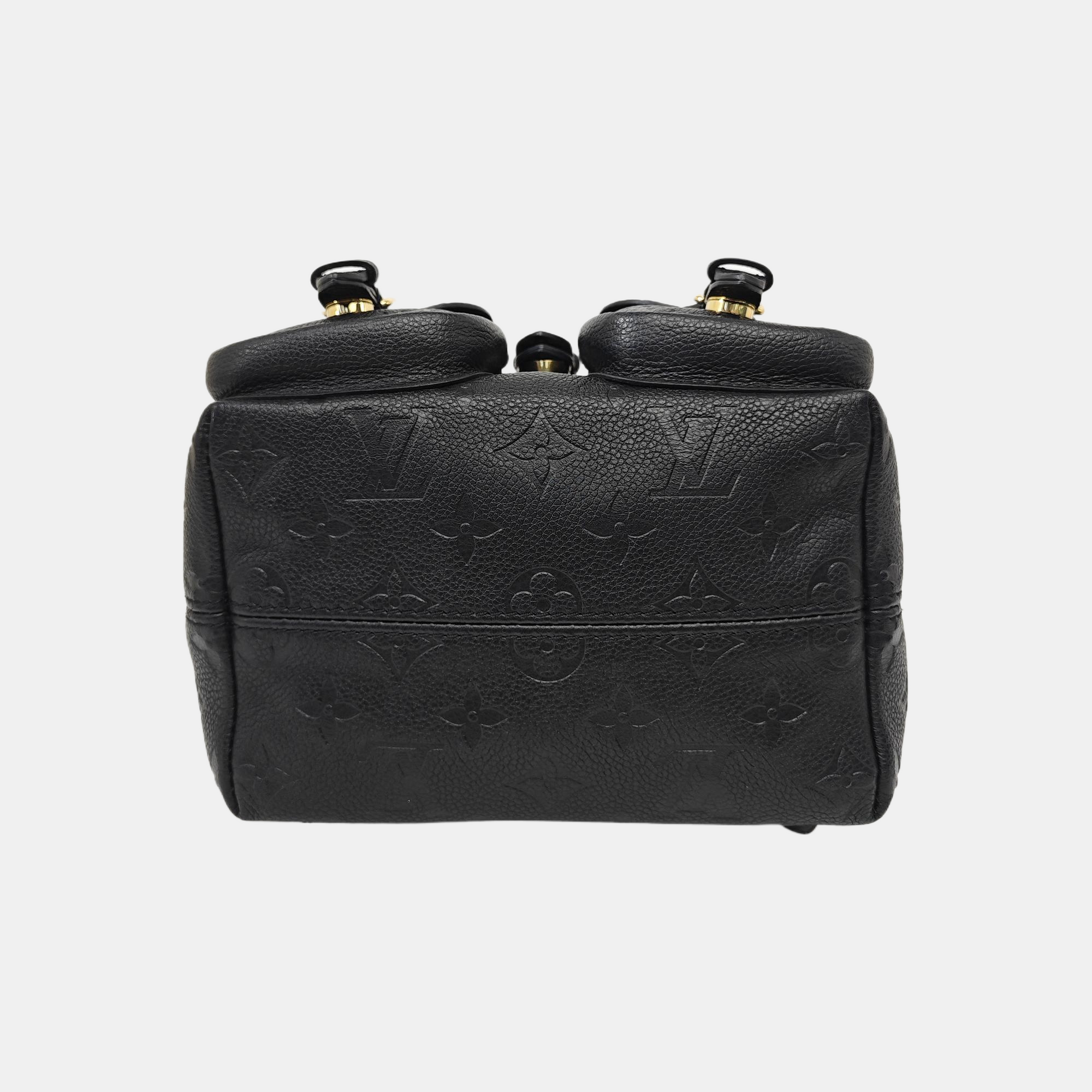 BACKUP Monogram Calfskin Black