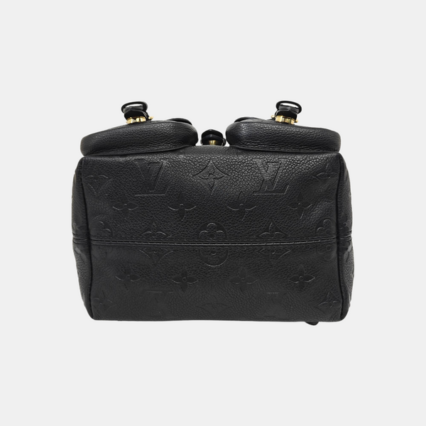 BACKUP Monogram Calfskin Black