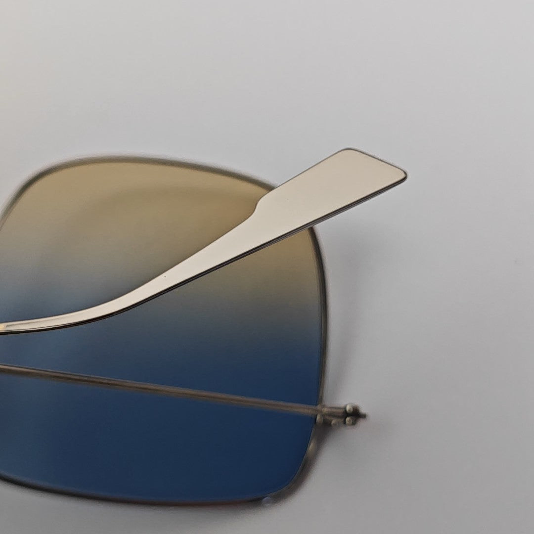 Metal Sunglasses Blue