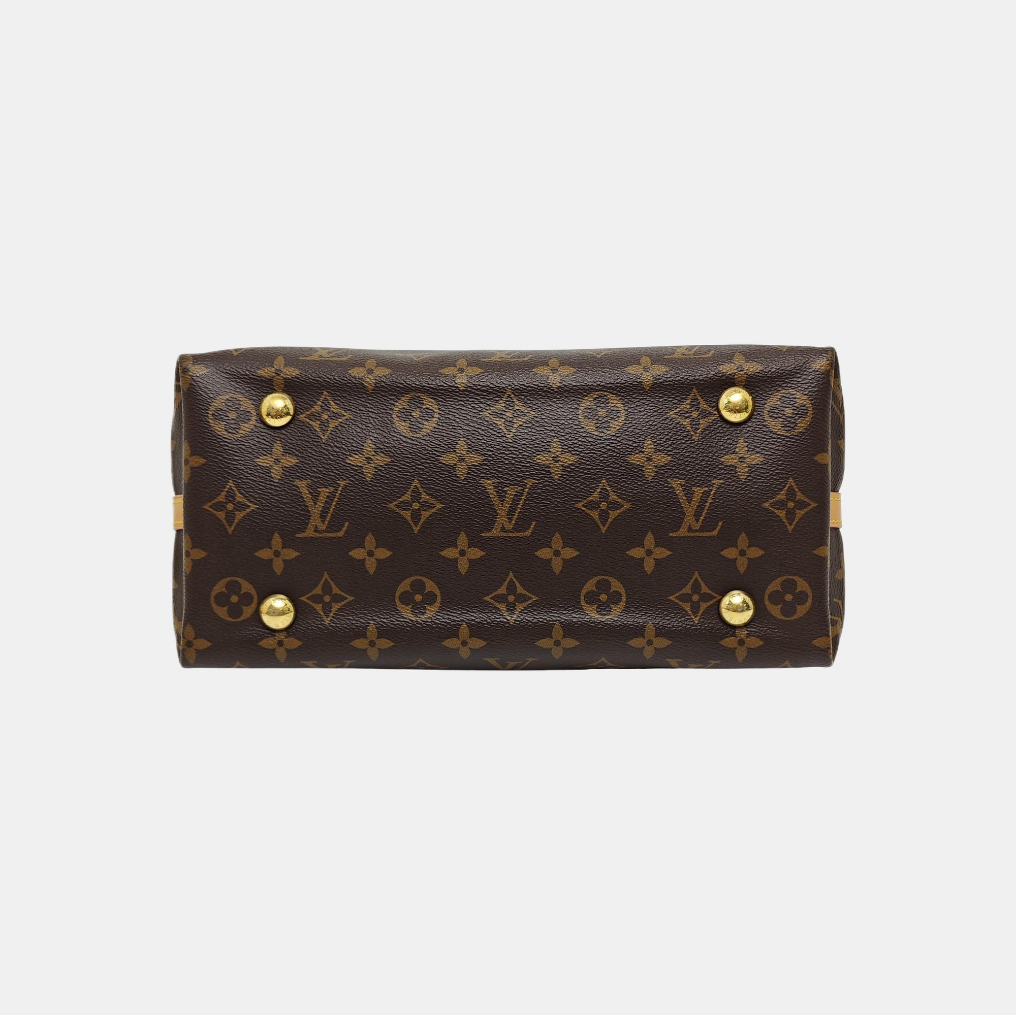CARRYALL PM Monogram Coated Canvas Brown