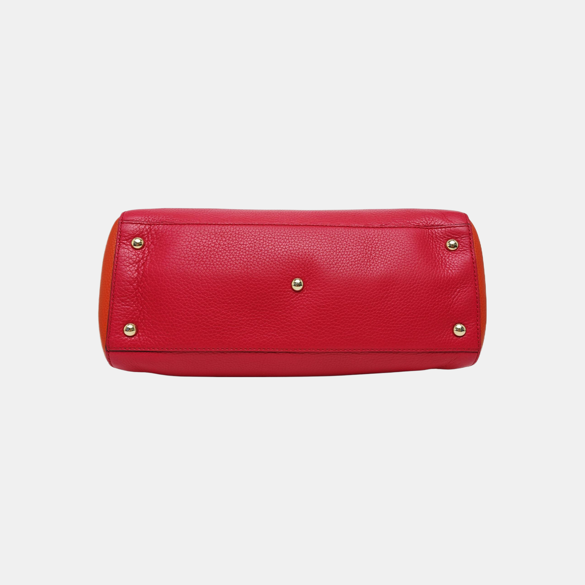 Bamboo 1947 Medium Calfskin Red