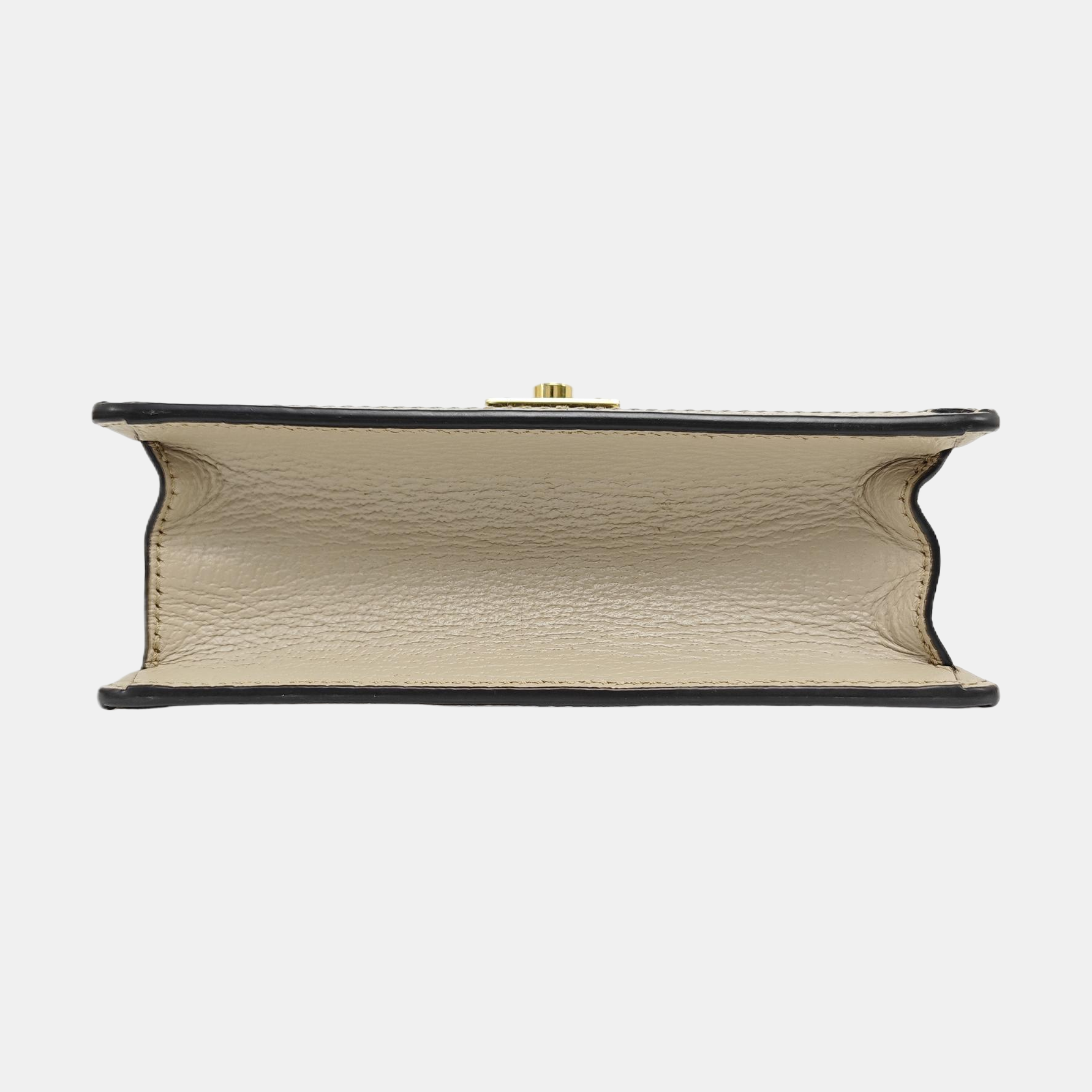 Ophidia Mini Monogram Coated Canvas White