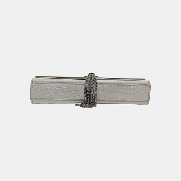 KATE Medium Calfskin Gray
