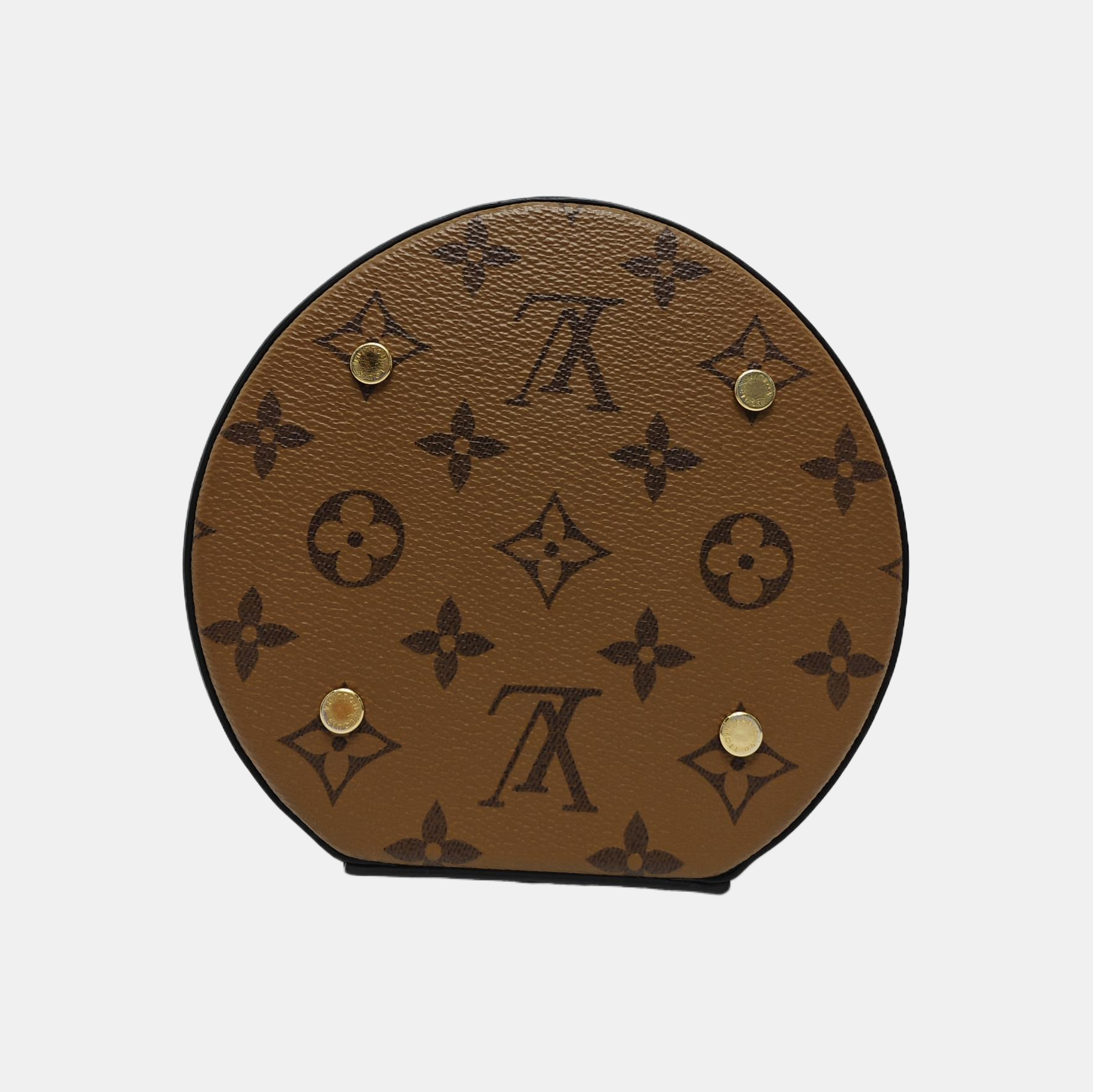 CANNES PM Monogram Coated Canvas Brown