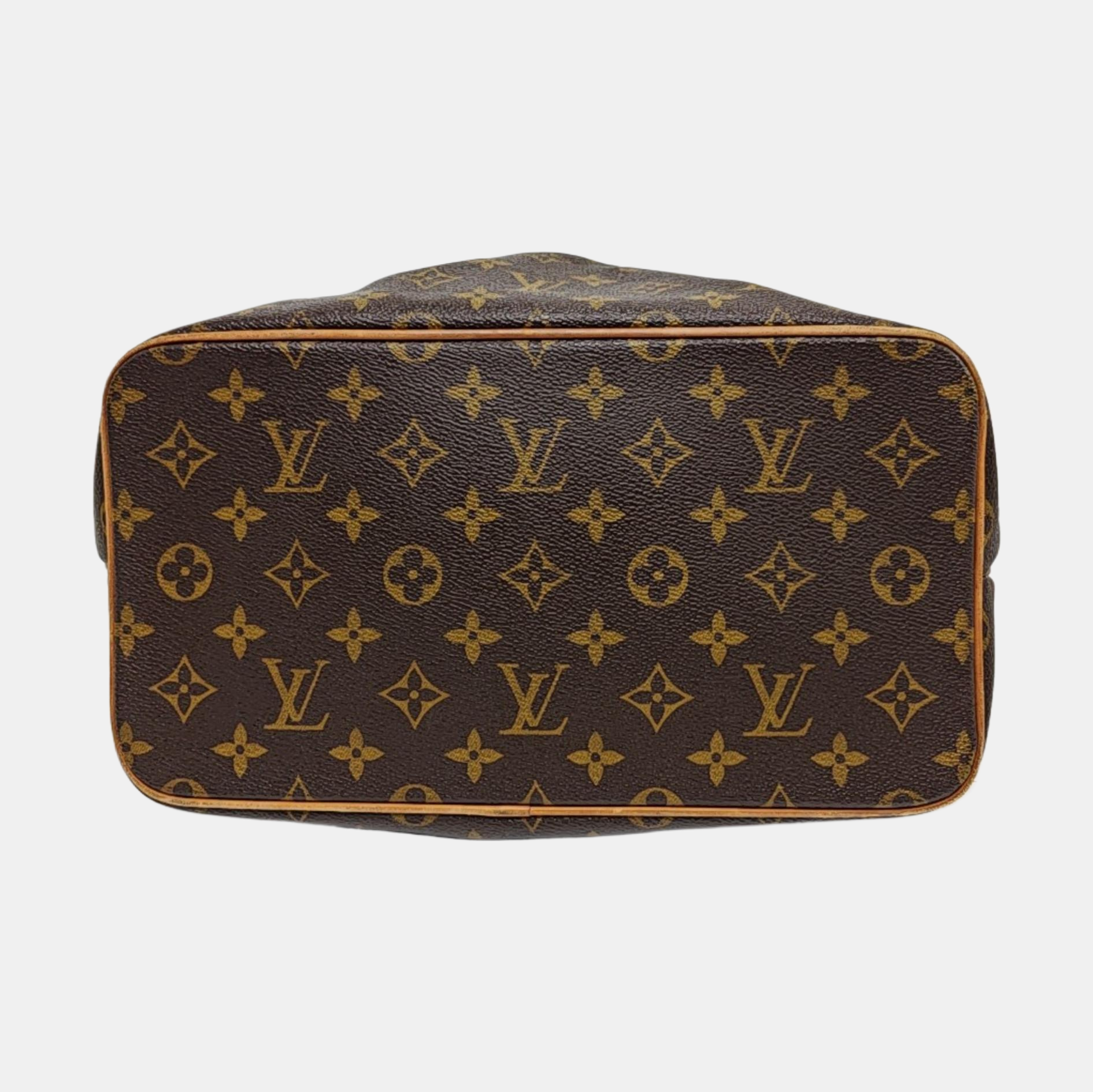 PALERMO PM Monogram Coated Canvas Brown