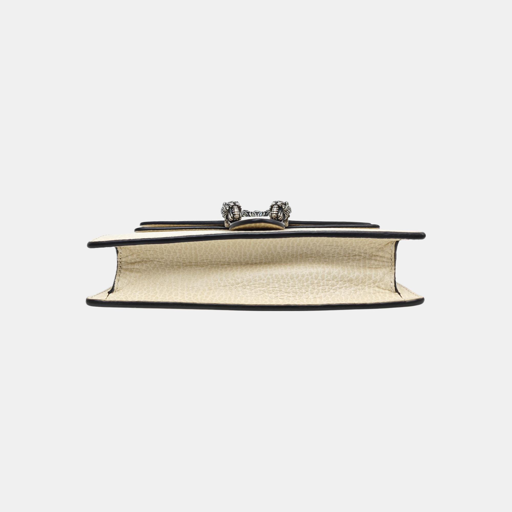 Dionysus Super Mini Calfskin Beige