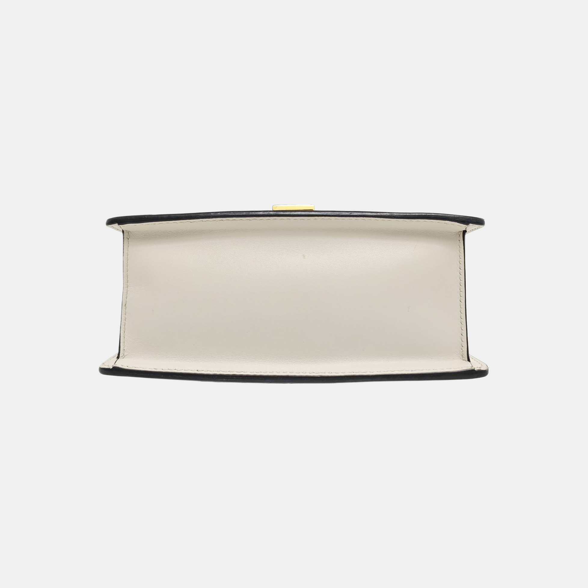 Sylvie Mini Calfskin White