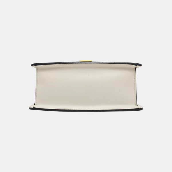 Sylvie Mini Calfskin White