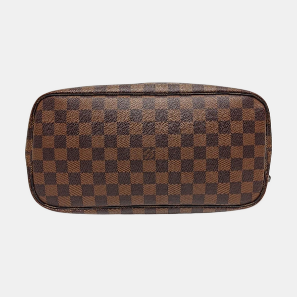 NEVERFULL MM Damier Ebene Coated Canvas Brown