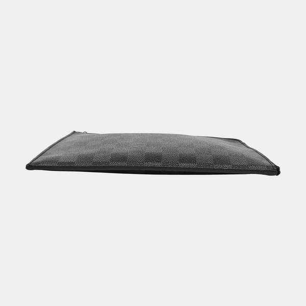 Pochette Jour PM Damier Graphite Coated Canvas Gray