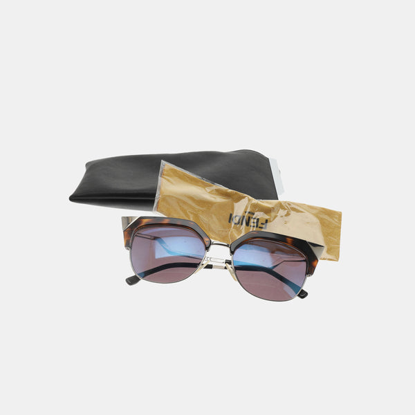 Purple Synthetic Sunglasses