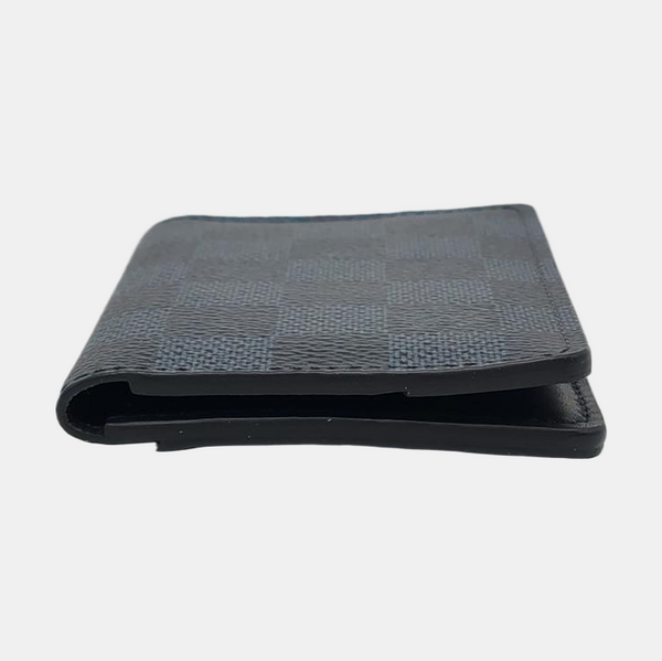 Damier Graphite Coated Canvas Wallet Gray