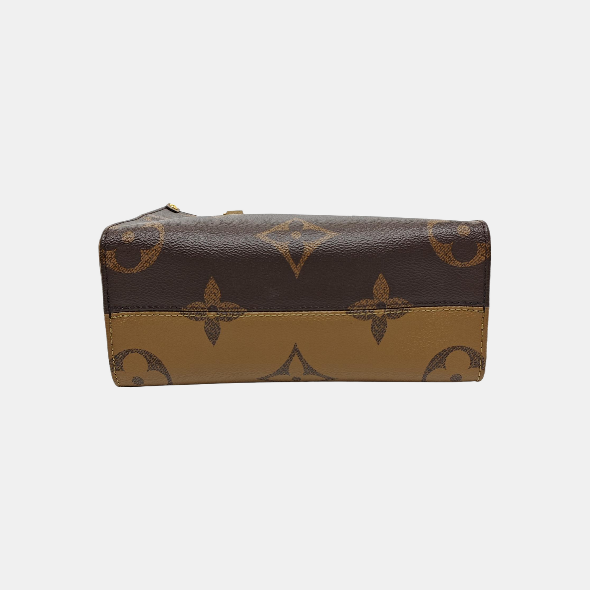 ONTHEGO PM Monogram Coated Canvas Brown