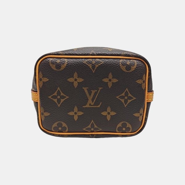 NÉONOÉ Nano Monogram Coated Canvas Brown