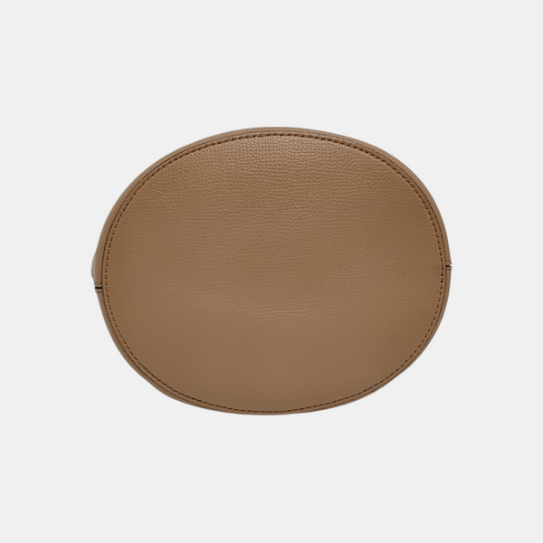 Calfskin Shoulder Bag Beige