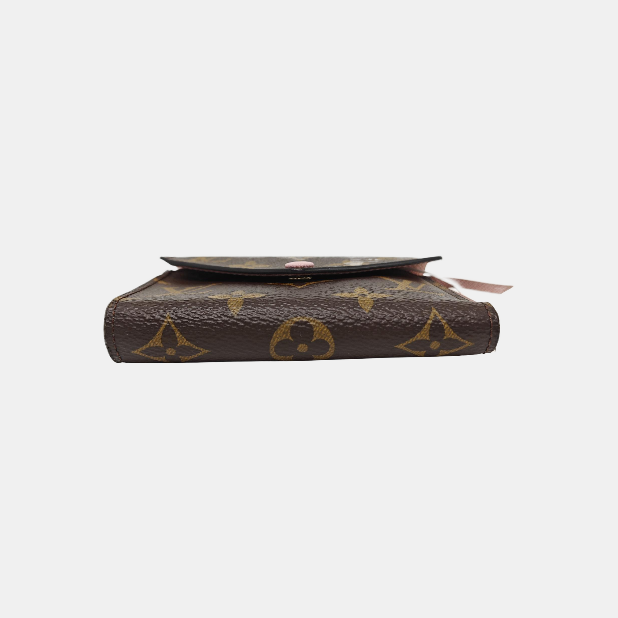 VICTORINE Monogram Coated Canvas Brown Wallet